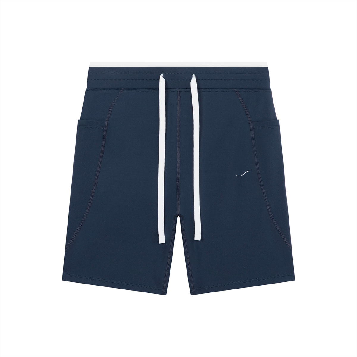 Women's High Rise Color Block Yoga Shorts