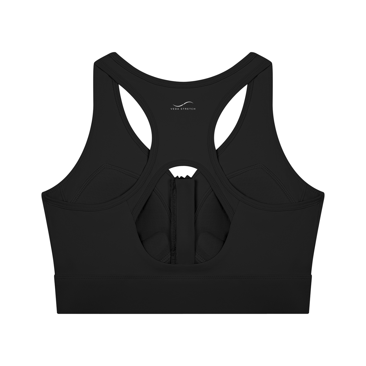 Women’s Cropped Zip Yoga Sports Bra