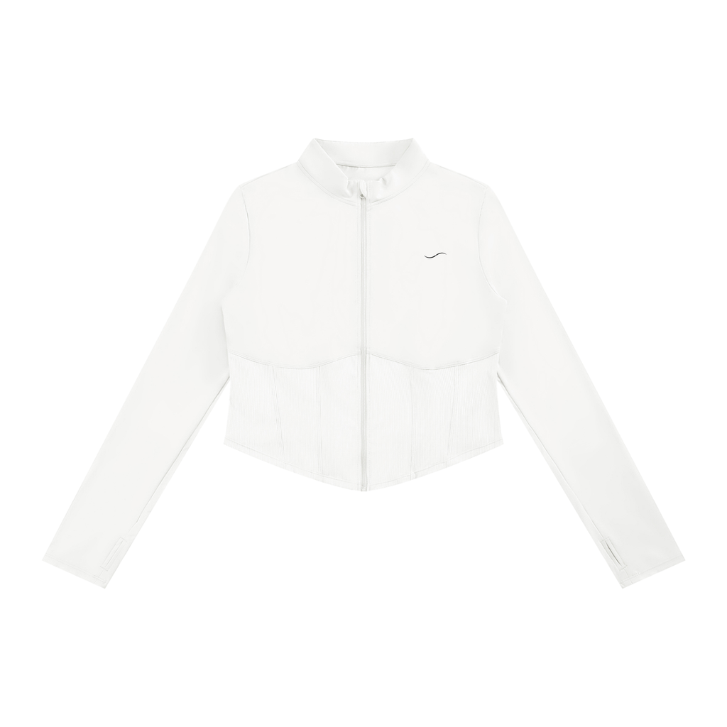 Women's Slim Fit Full-Zip Yoga Jacket
