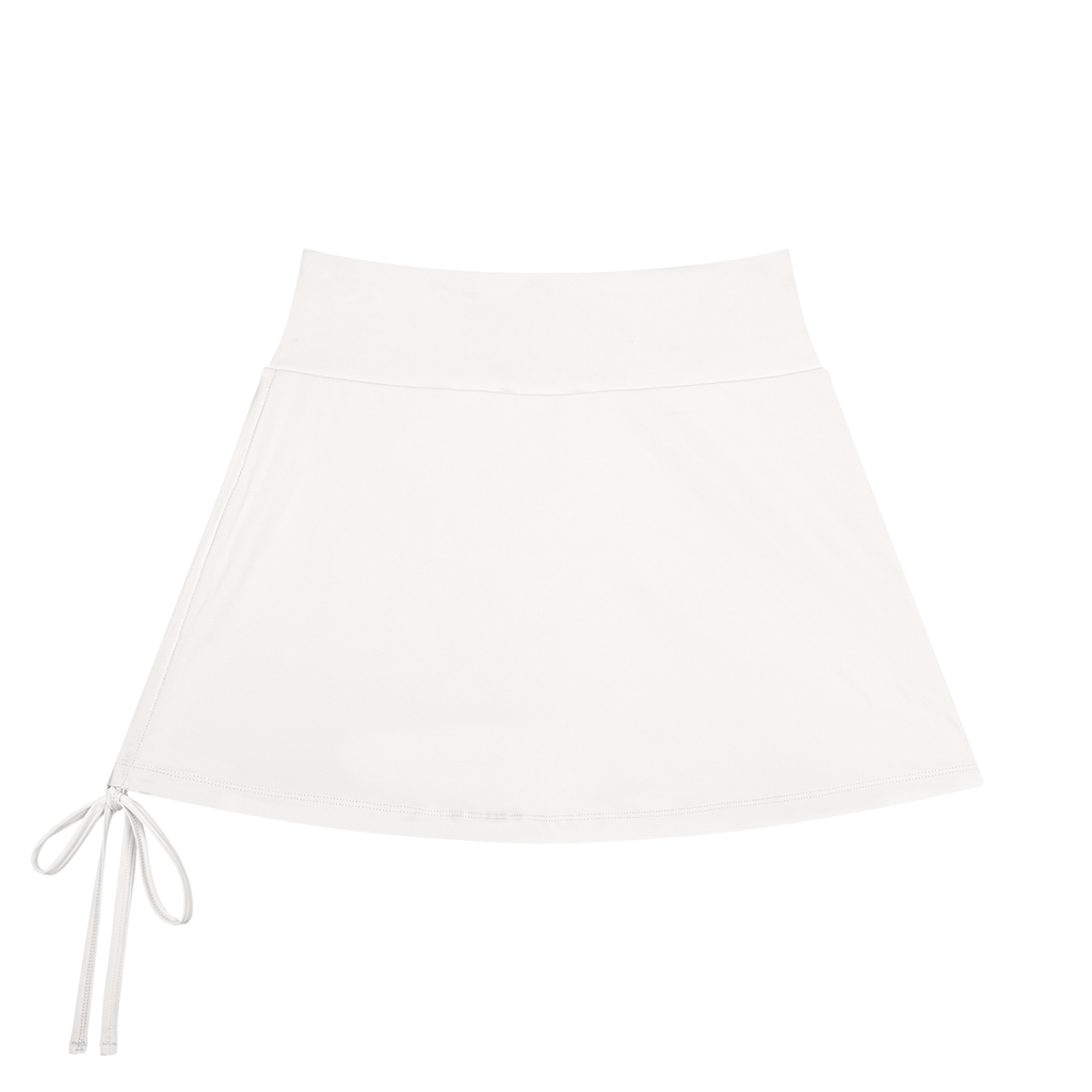 Women's Drawstring A-Line Yoga Skort