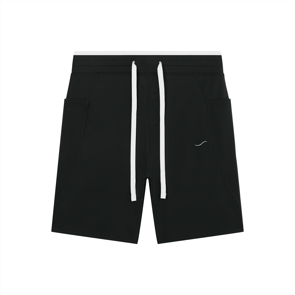 Women's High Rise Color Block Yoga Shorts