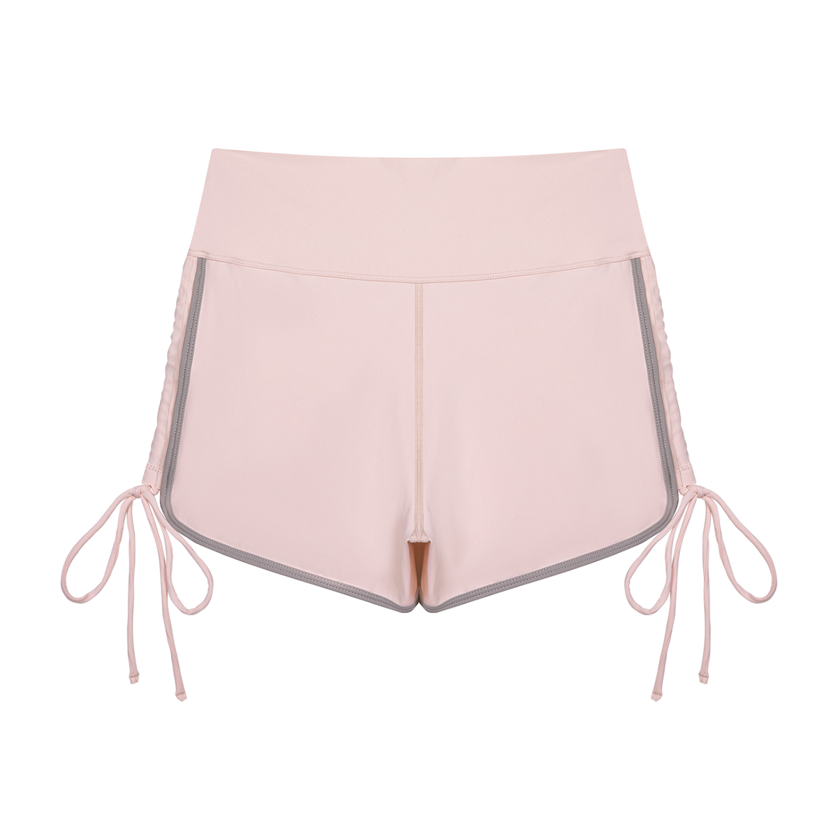 Women’s Color Block High Waisted Yoga Shorts