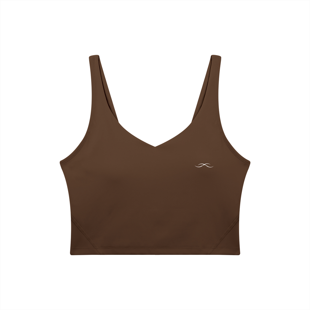 Women's V-Neck Yoga Sports Bra