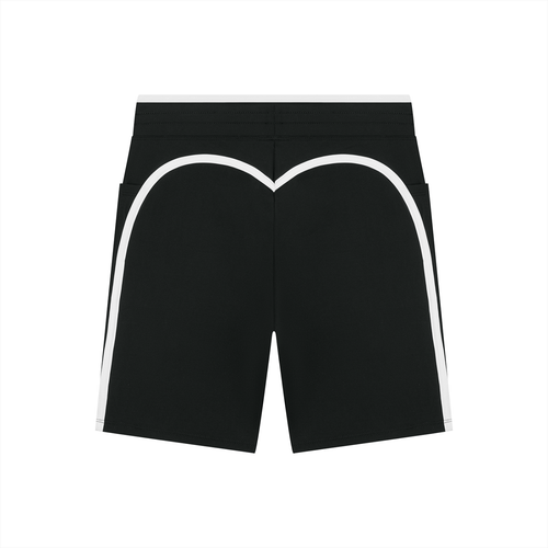 Women's High Rise Color Block Yoga Shorts
