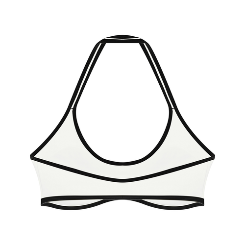Women's Halter Color Block Yoga Sports Bra