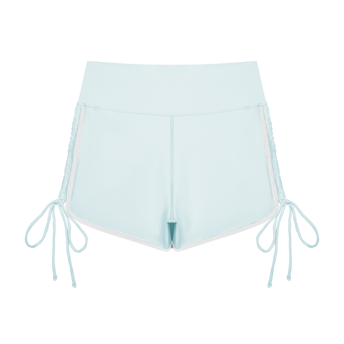 Women’s Color Block High Waisted Yoga Shorts