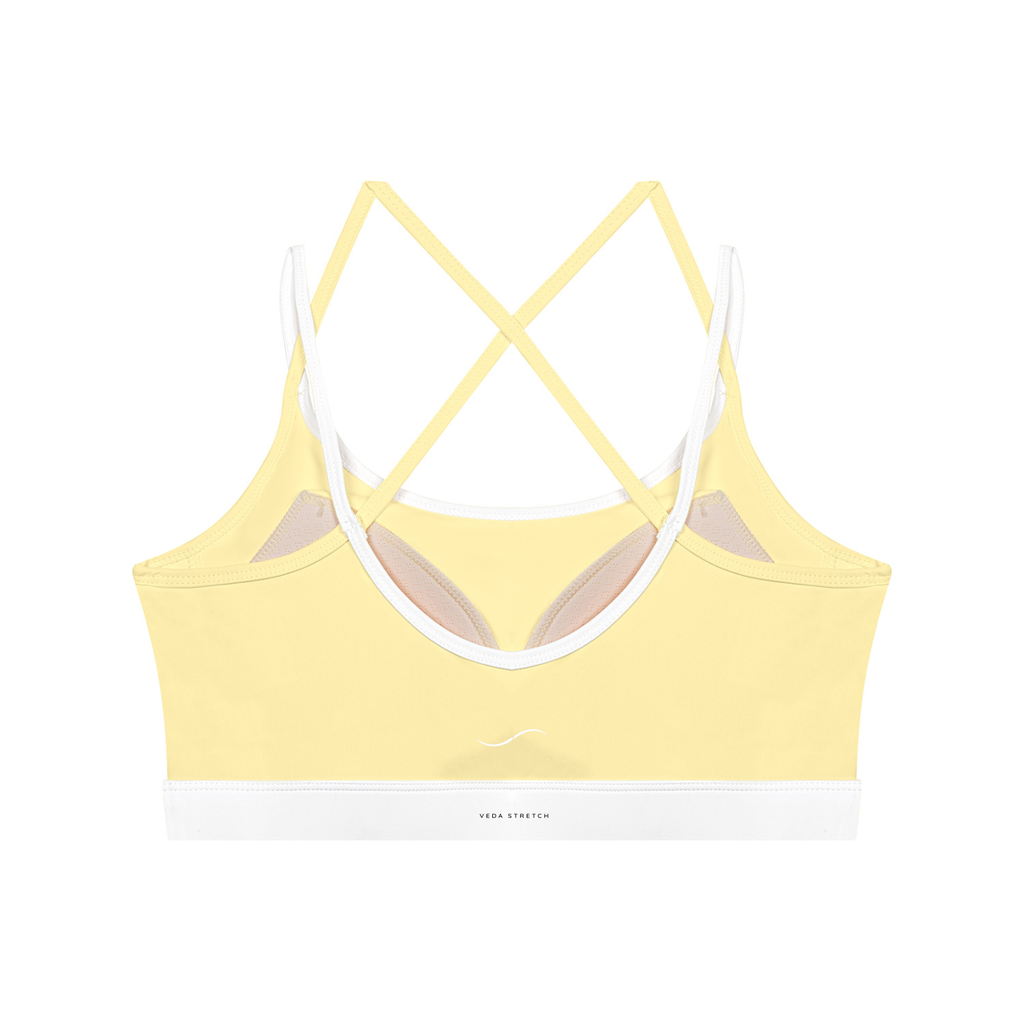 Women's Color Block Yoga Sports Bra
