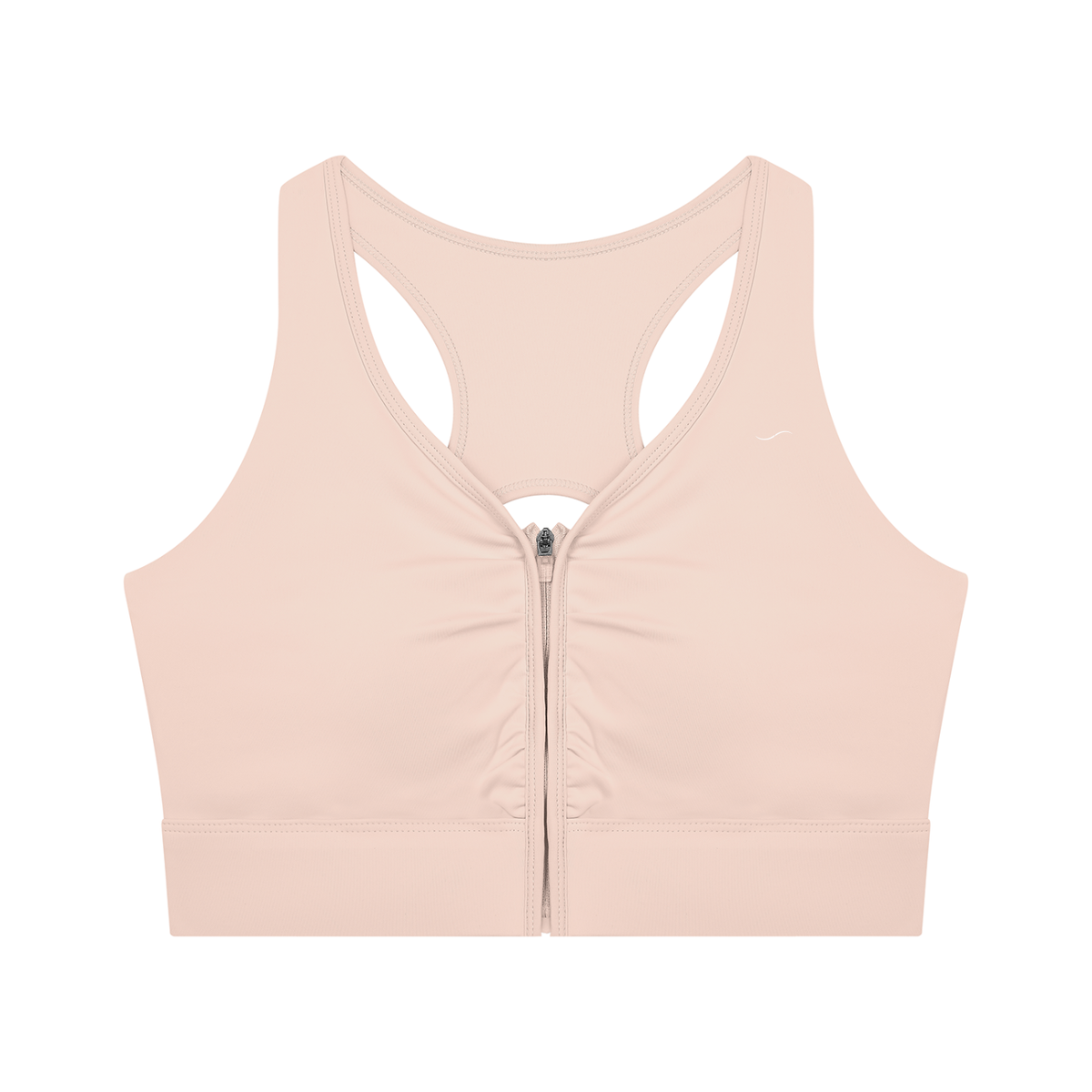 Women’s Cropped Zip Yoga Sports Bra